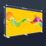Lumi Freestanding LED Lightbox - 5m x 2m